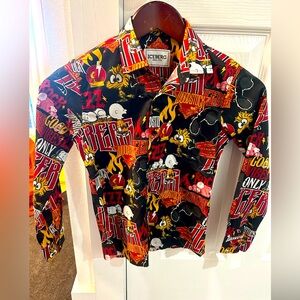 Child’s woodstock peanut snoopy shirt size 8-10 kids